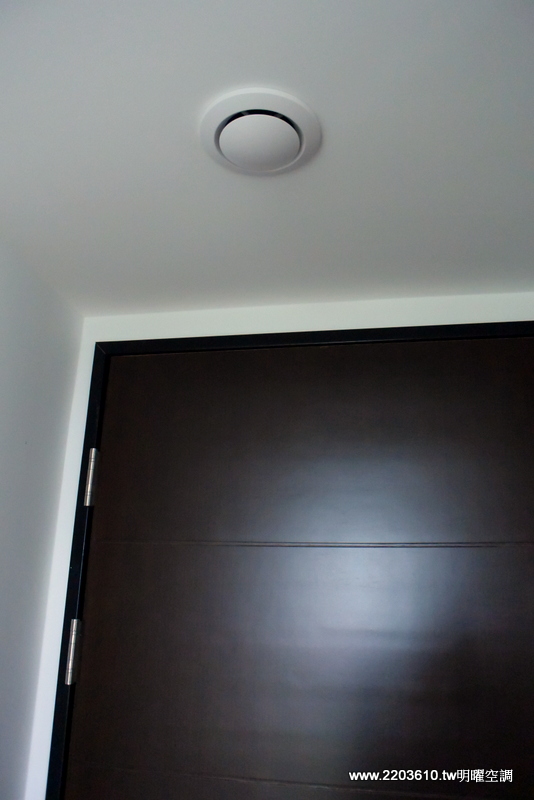 主臥室大金全熱換氣機回風口