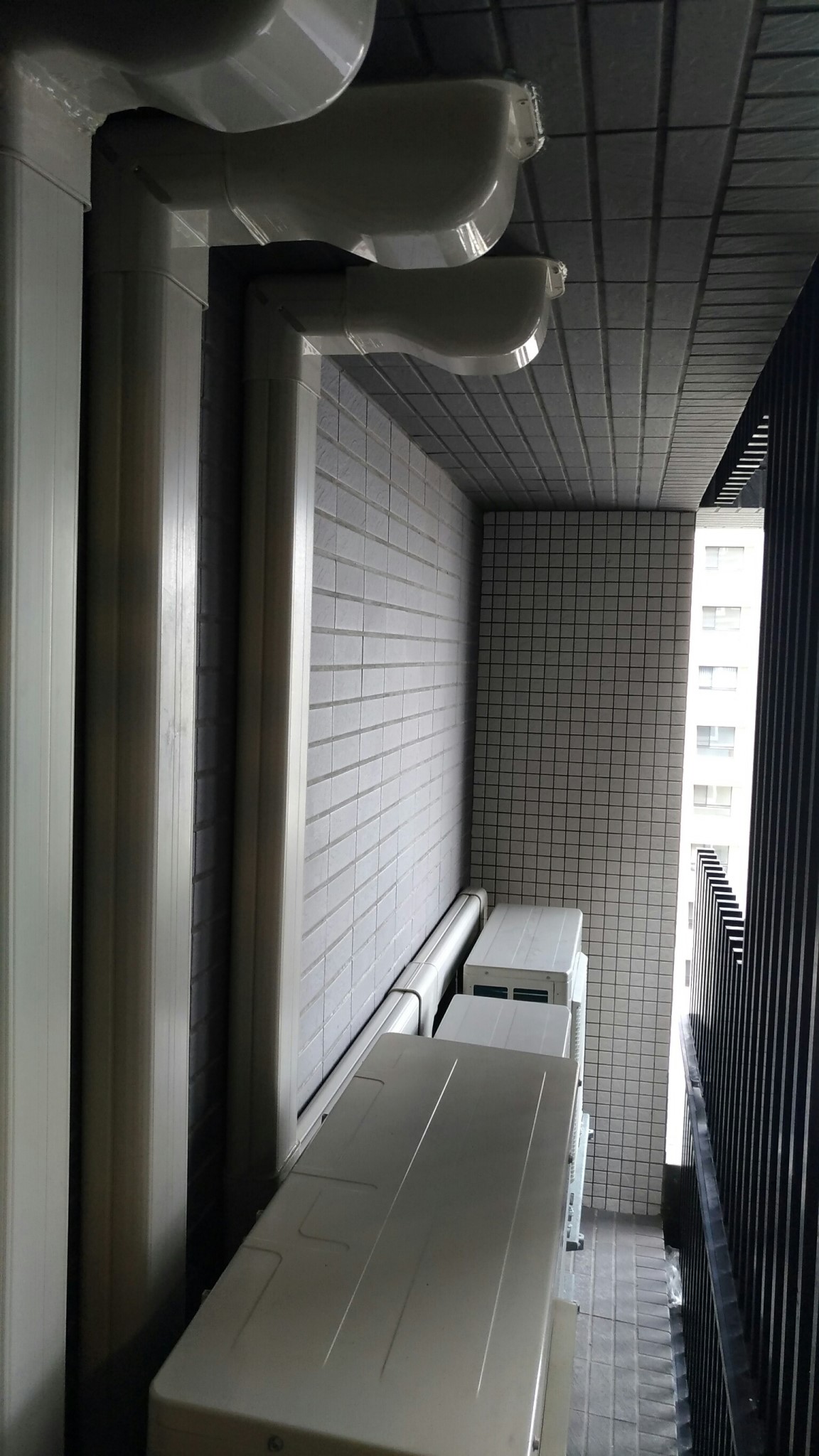 大金室外機與冷媒管專用遮蓋管槽